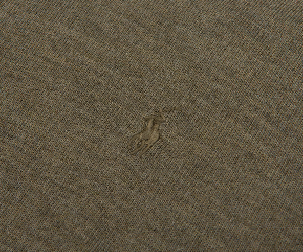 Polo Ralph Lauren Green Merino Wool L/S Polo