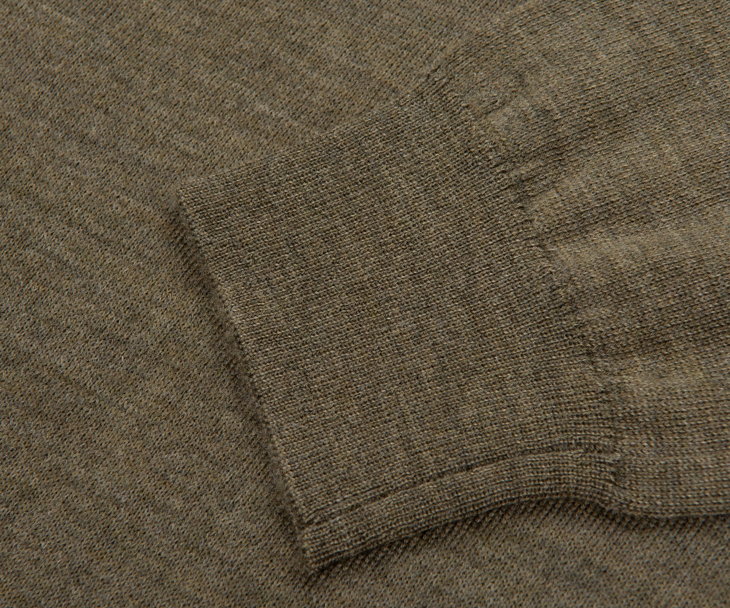 Ralph Lauren Green Merino Wool L/S Polo