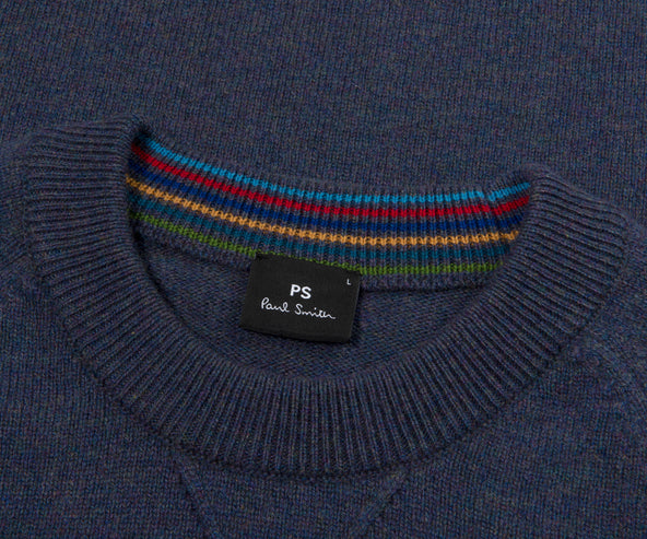 Paul Smith Dark Violet Knitted Crewneck