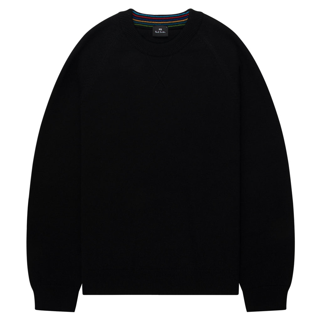 Paul Smith Black Knitted Crewneck