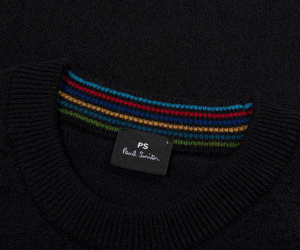 Paul Smith Black Knitted Crewneck