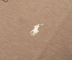 Ralph Lauren Brown Heather Custom Slim Fit Polo Shirt