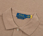 Ralph Lauren Brown Heather Custom Slim Fit Polo Shirt