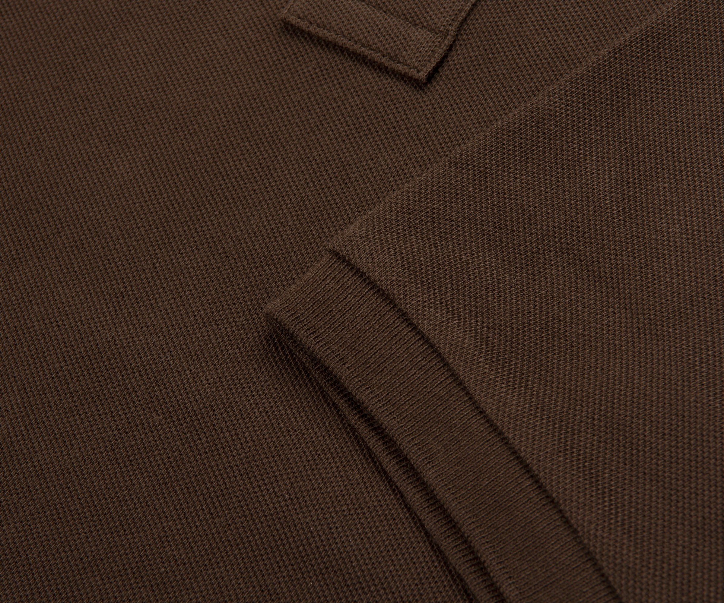 Ralph Lauren Brown Custom Slim Fit Polo Shirt