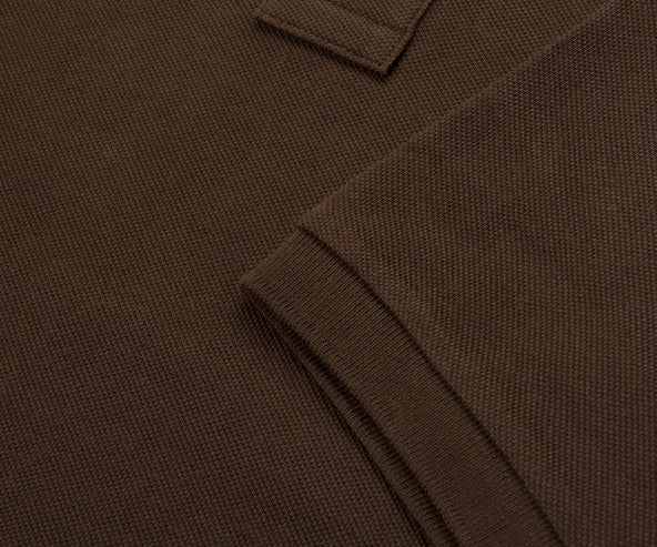 Polo Ralph Lauren Brown Custom Slim Fit Polo Shirt