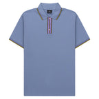 Paul Smith Violet/ Green Placket Polo