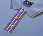 Paul Smith Violet/ Green Placket Polo