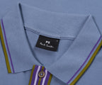 Paul Smith Violet/ Green Placket Polo
