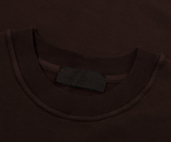 Stone Island Ghost Brown Soft Cotton Sweater