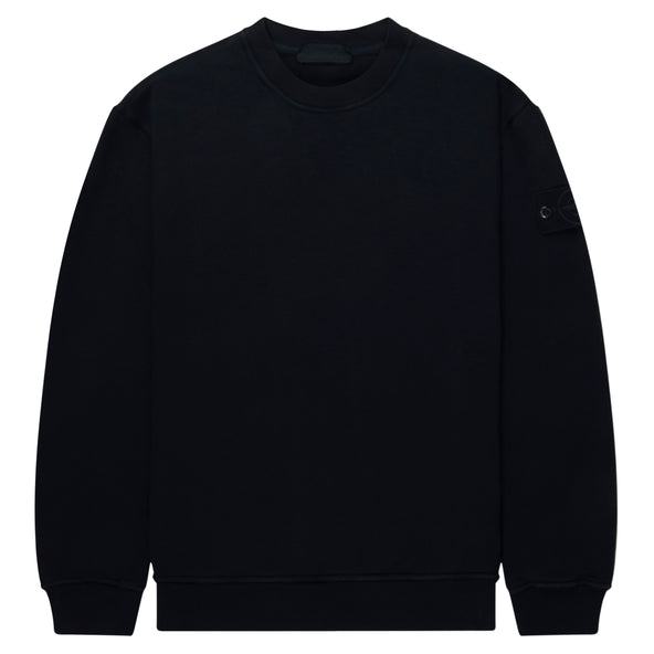 Stone Island Ghost Navy Soft Cotton Sweatshirt