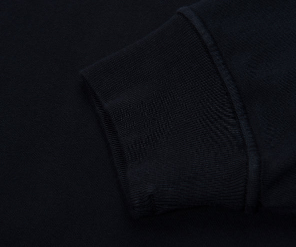 Stone Island Ghost Navy Soft Cotton Sweatshirt