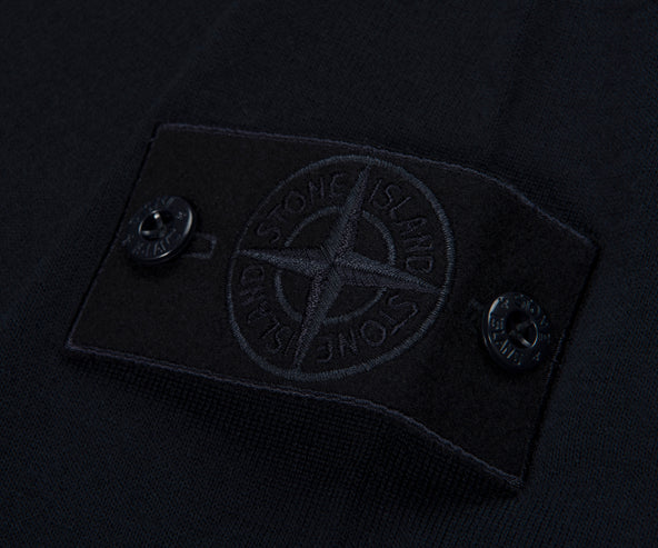 Stone Island Ghost Navy Thin Knitted Sweater