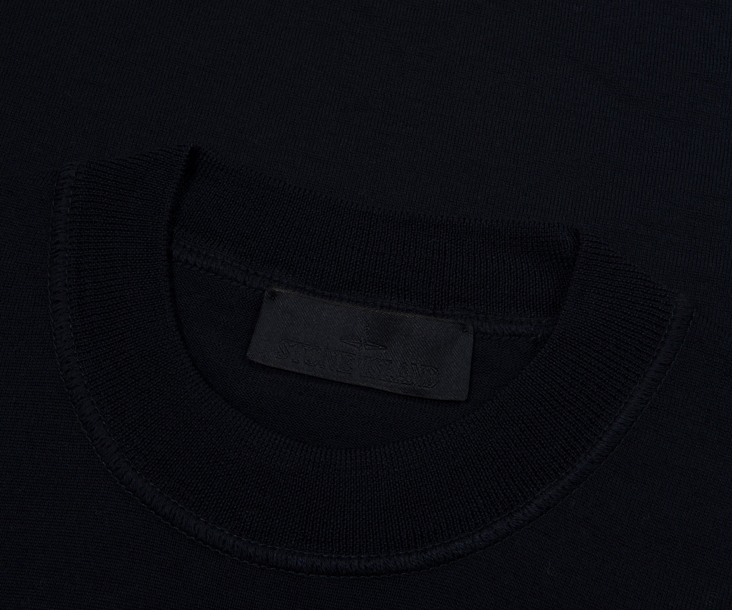 Stone Island Ghost Navy Thin Knitted Sweater