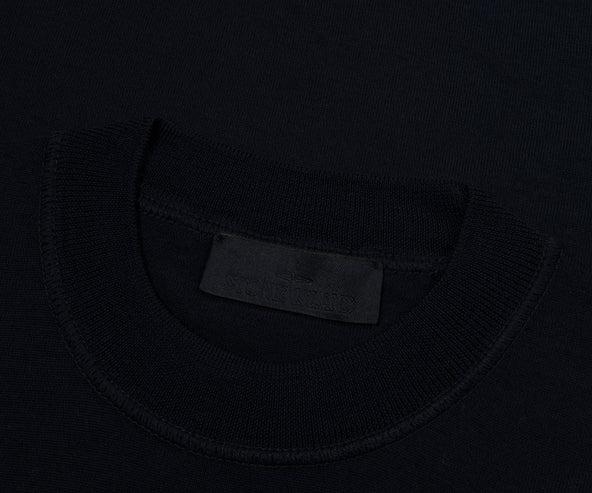 Stone Island Ghost Navy Thin Knitted Sweater