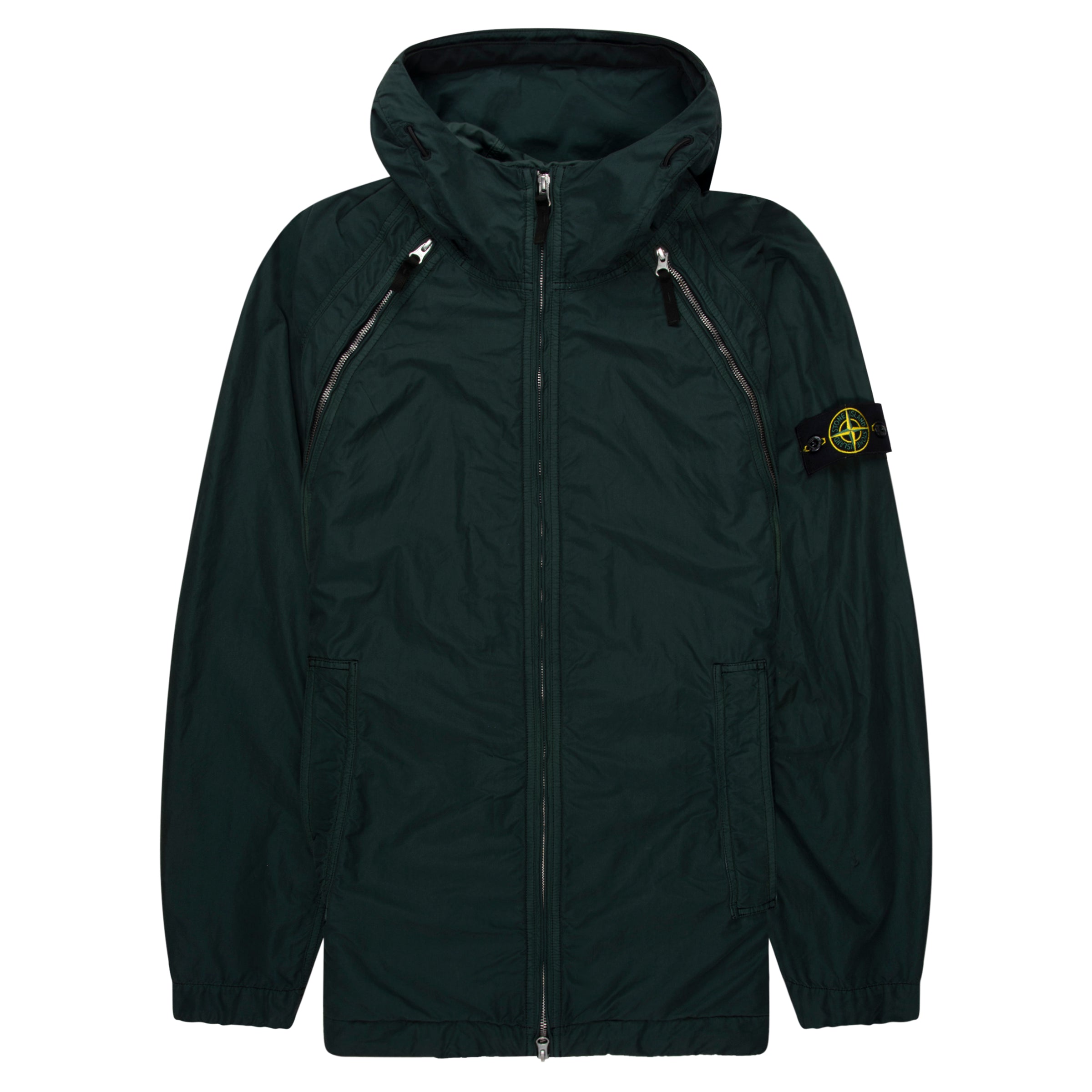 Stone Island Green David Light TC Jacket – Pockets