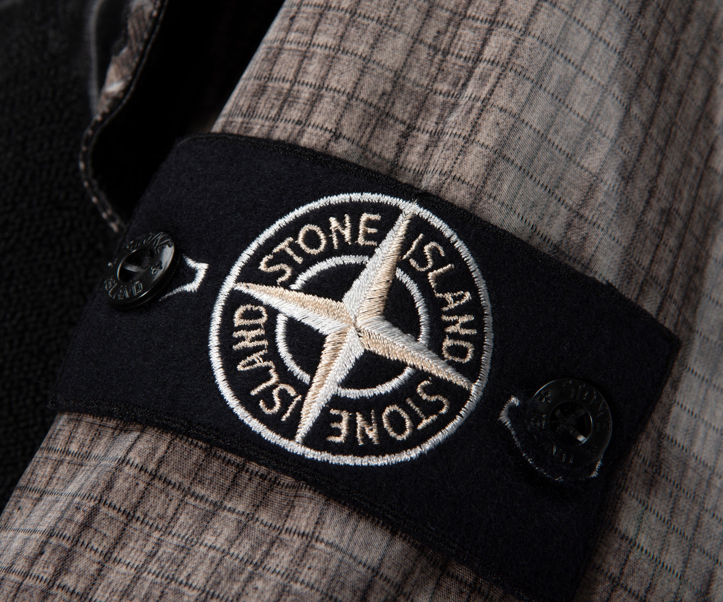 Stone Island Stone Uneven Ripstop Prismatico Coat