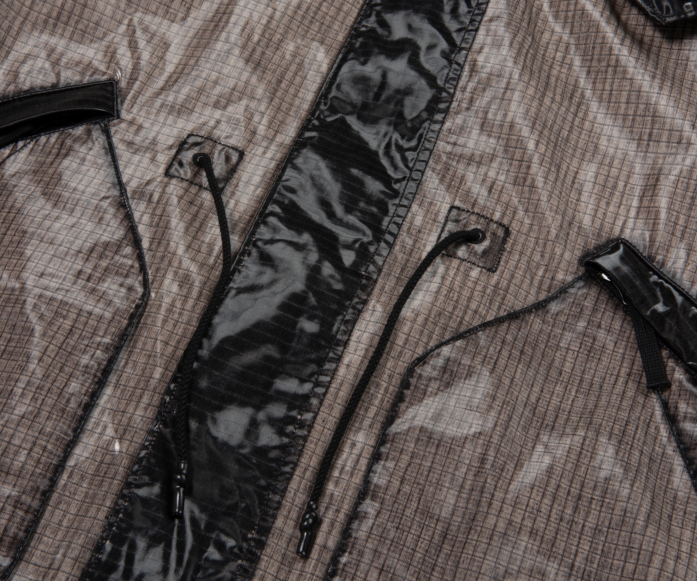 Stone Island Stone Uneven Ripstop Prismatico Coat