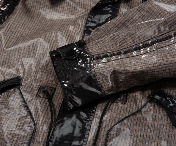 Stone Island Stone Uneven Ripstop Prismatico Coat