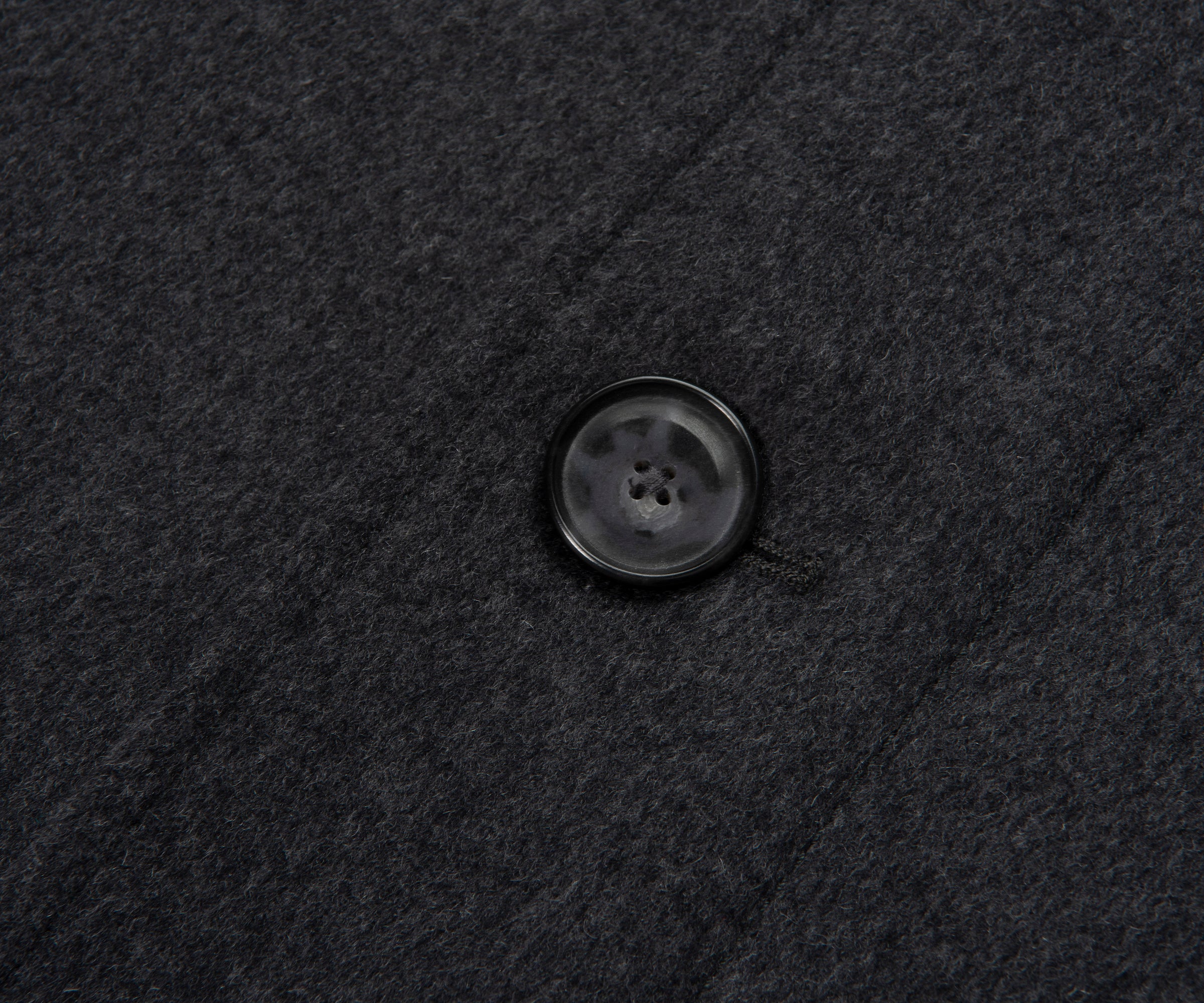 Boss Dark Grey Woolen Overcoat