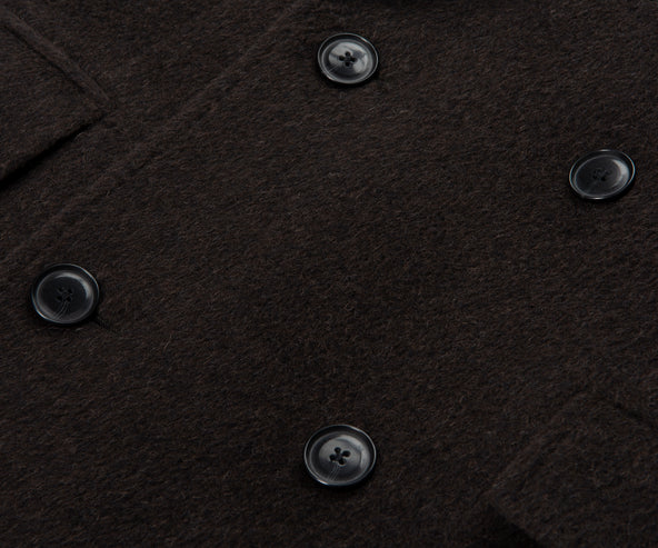 Boss Brown Double Breasted Trench Coat