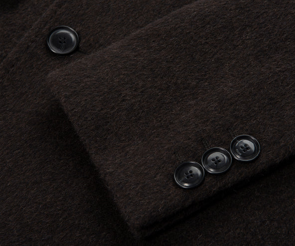 Boss Brown Double Breasted Trench Coat