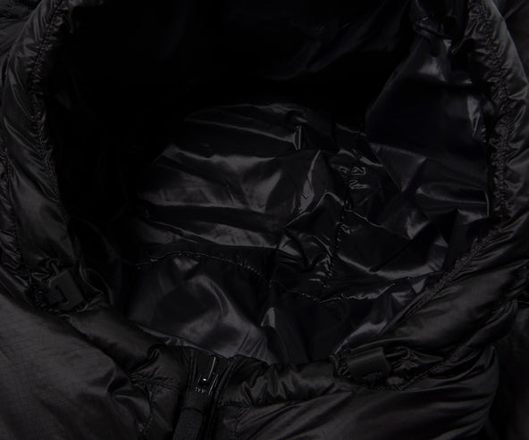 C.P. Company Black DD Shell Hooded Down Puffer Jacket