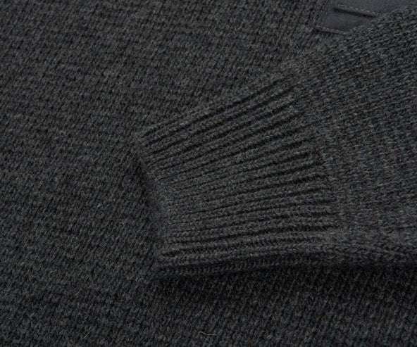 C.P. Company Grey Chest Pocket Knitted Sweater