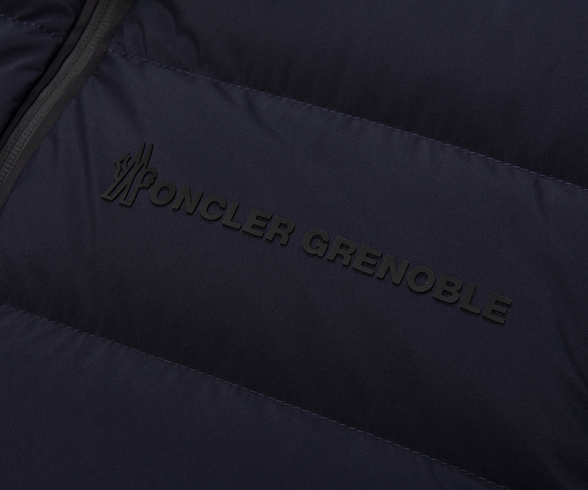 Moncler Grenoble Navy Araripe Mid-Layer Down Jacket
