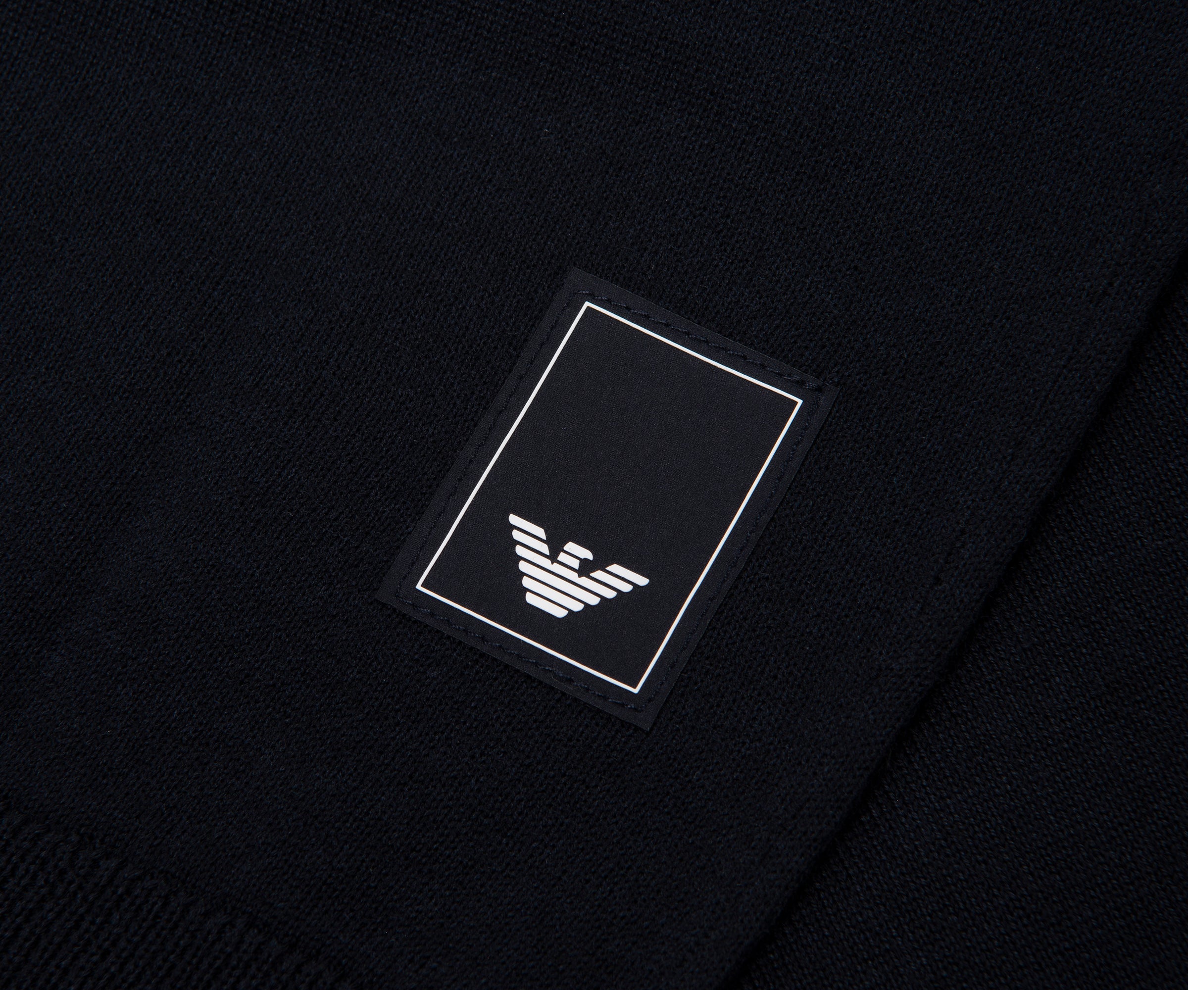 Emporio Armani Navy Travel Thin Knitted Sweater