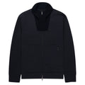 Blue jacket on a white background