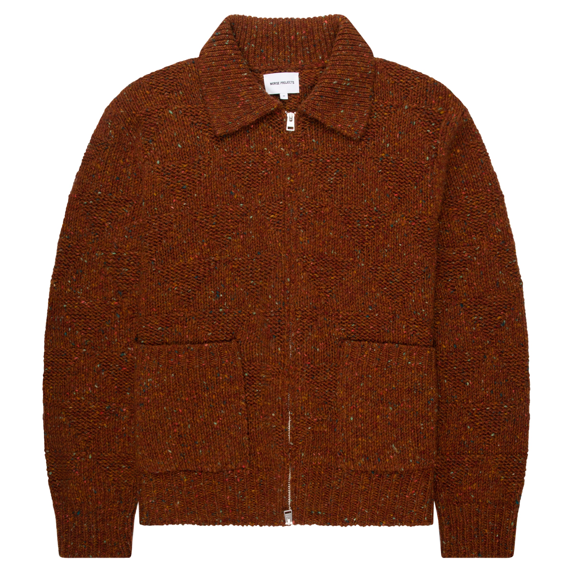 Norse Projects Orange Erik Donegal Diamond Jacket