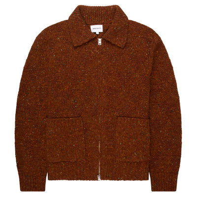 Norse Projects Orange Erik Donegal Diamond Jacket