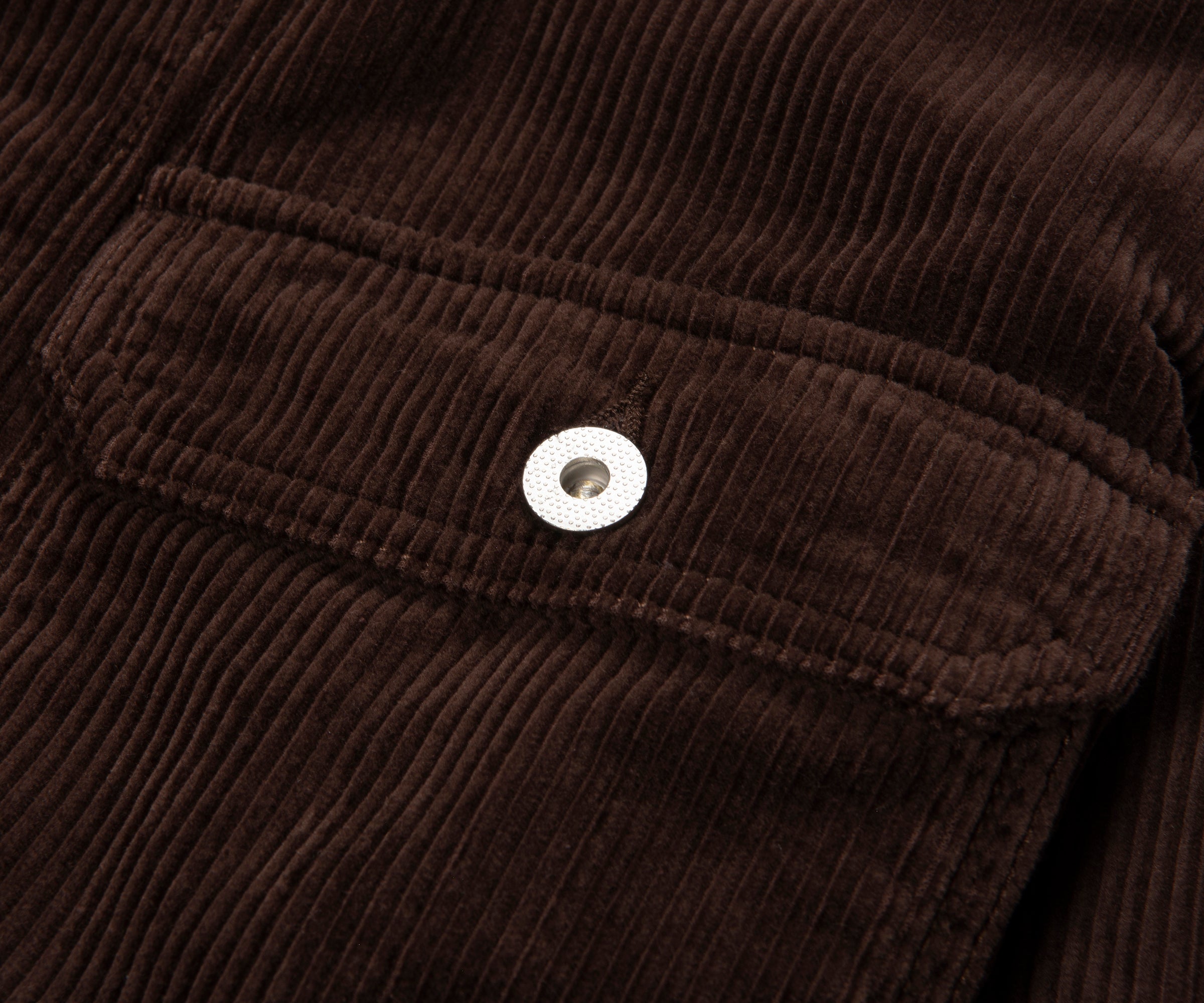 Norse Projects Chocolate Folk Wide Corduroy Chore Jacket