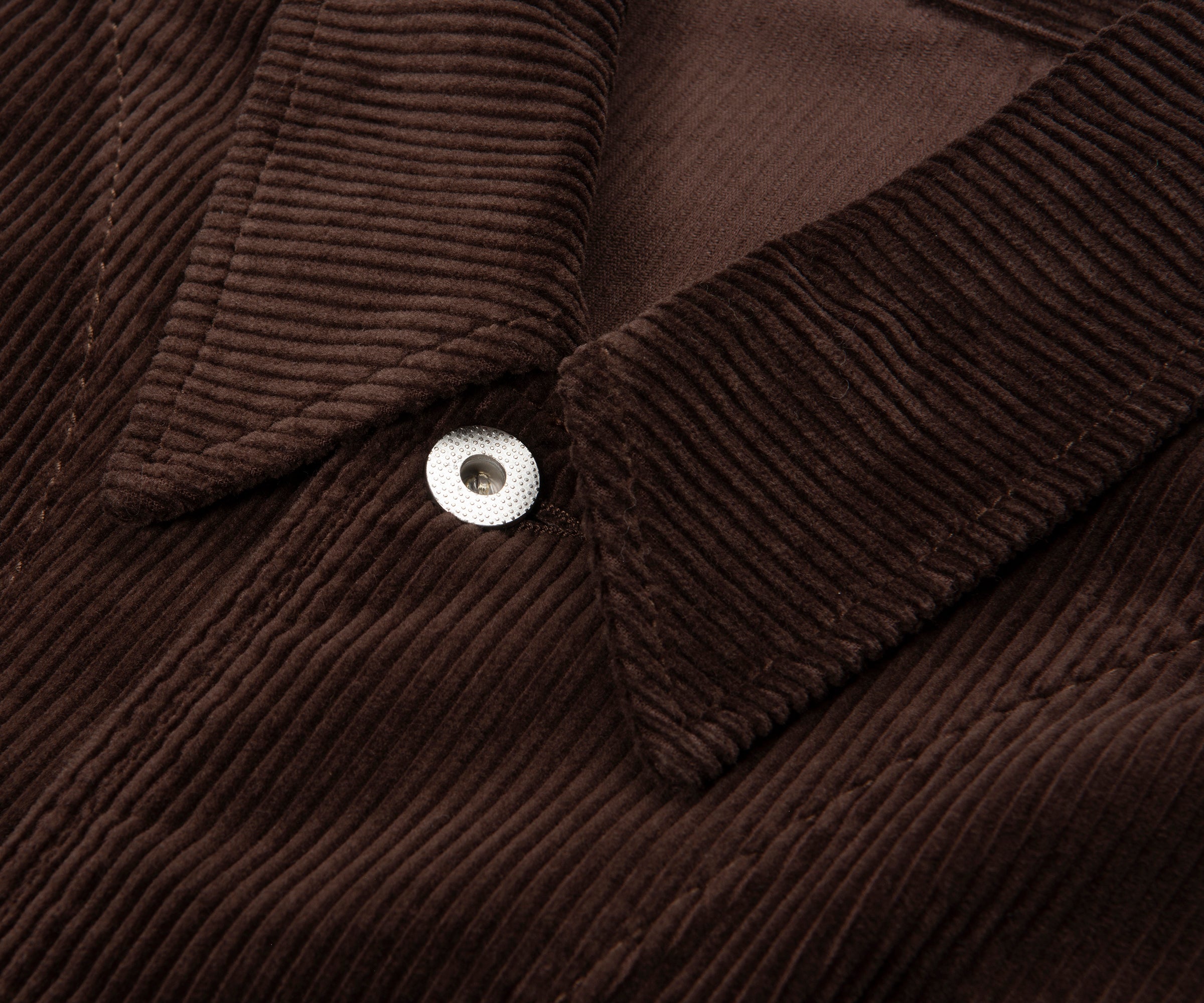 Norse Projects Chocolate Folk Wide Corduroy Chore Jacket