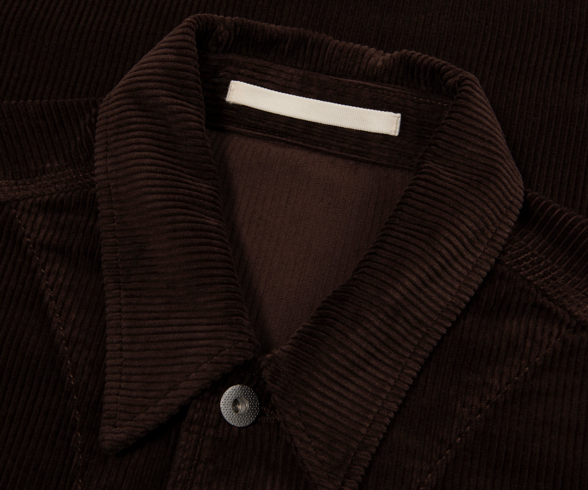Norse Projects Chocolate Folk Wide Corduroy Chore Jacket