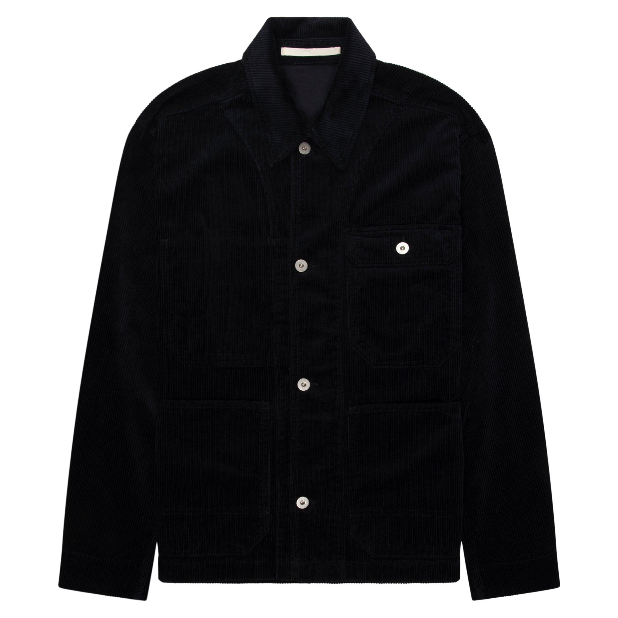 Norse Projects Dark Navy Folk Wide Corduroy Chore Jacket