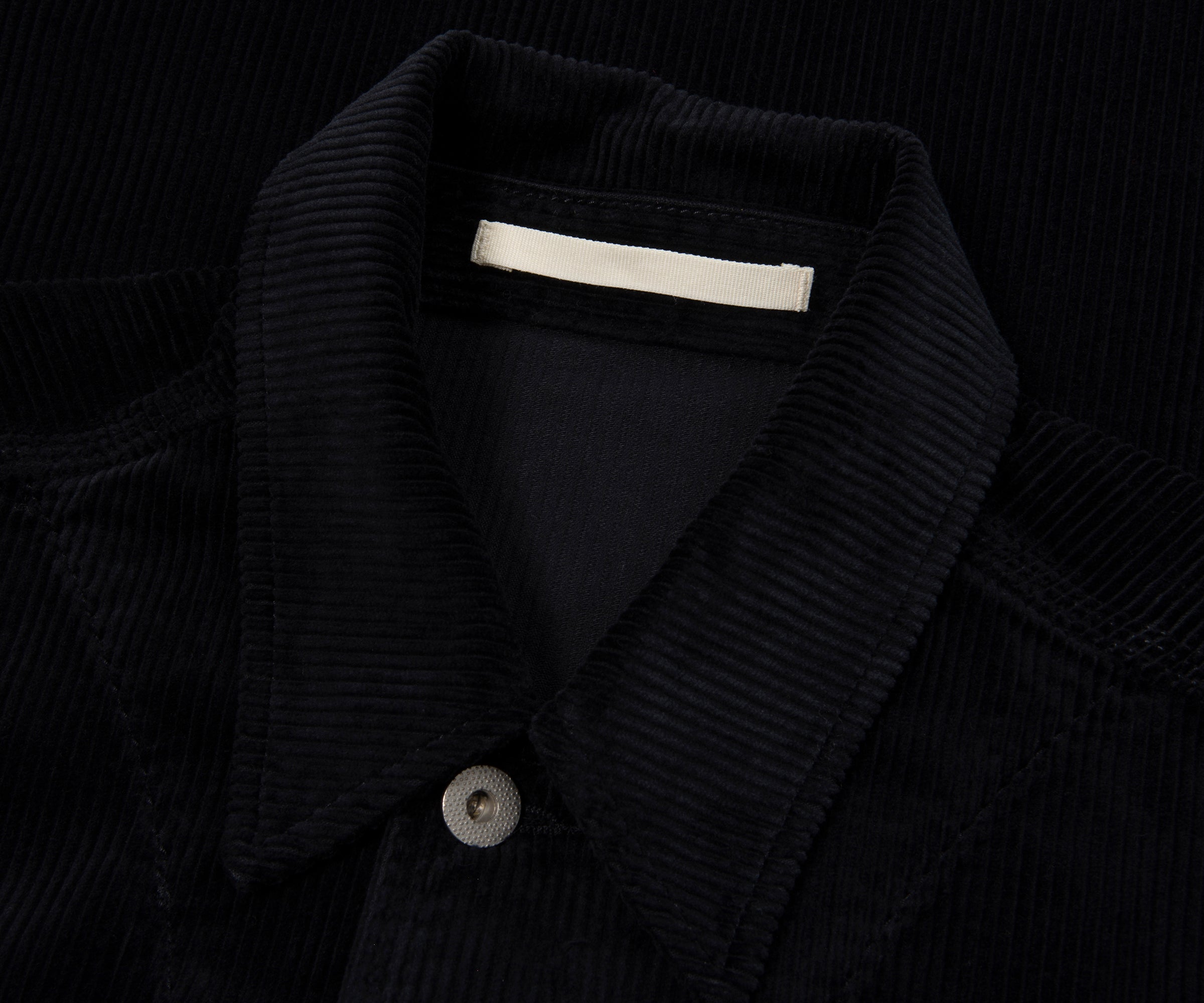 Norse Projects Dark Navy Folk Wide Corduroy Chore Jacket