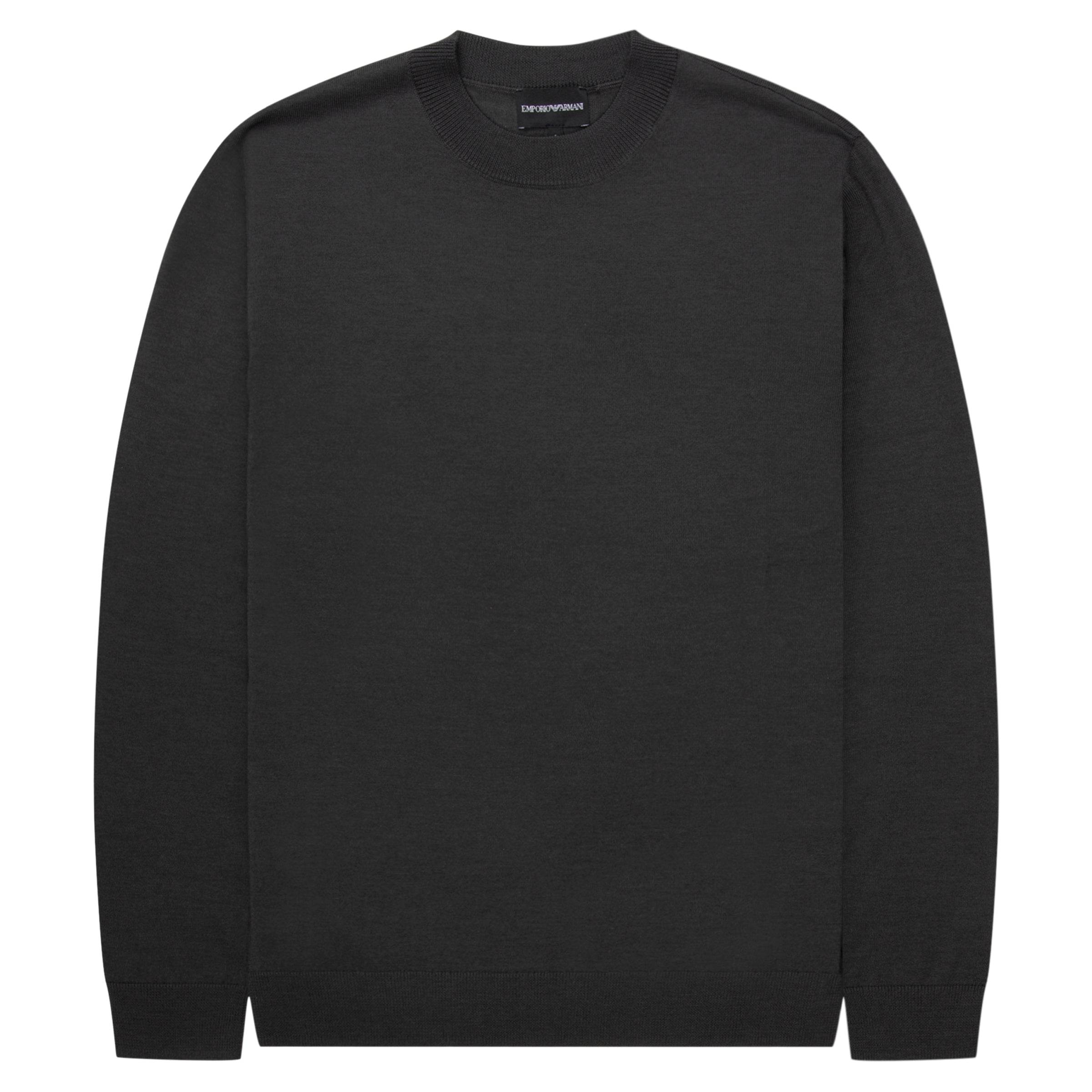 Grey sweater on a white background