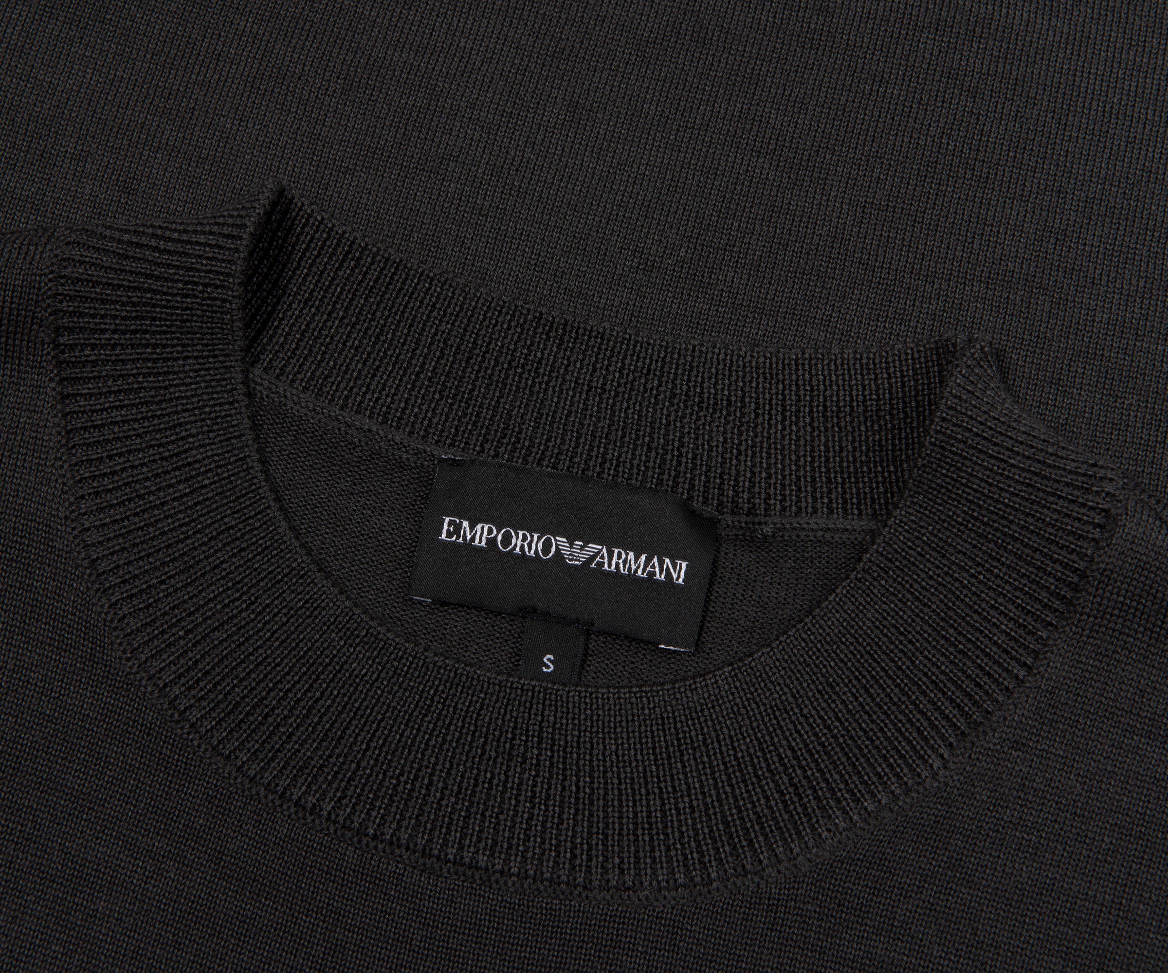 Emporio Armani Grey Travel Thin Knitted Sweater