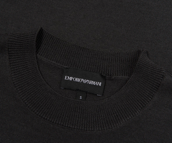 Emporio Armani Grey Travel Thin Knitted Sweater