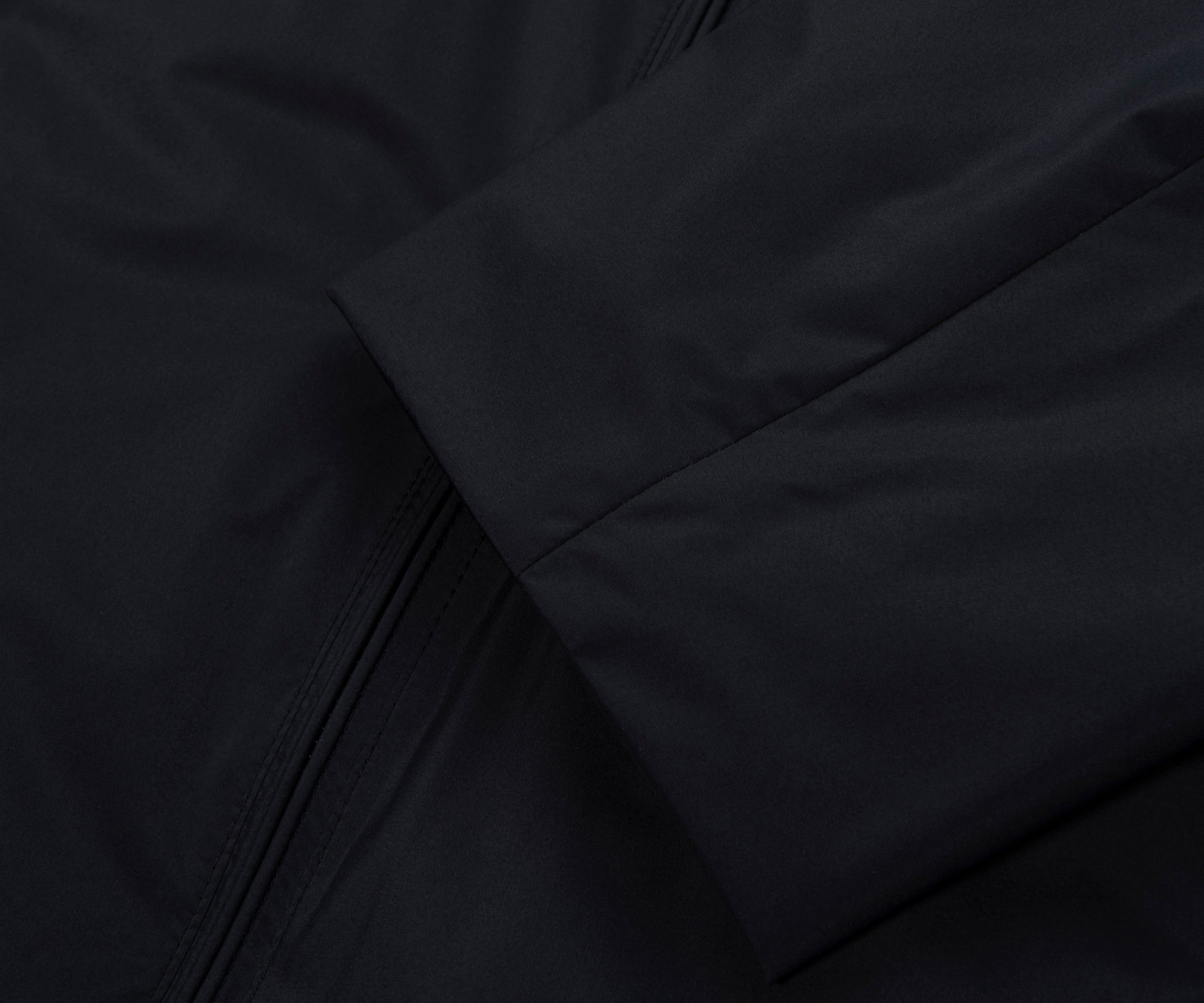 Emporio Armani Navy Fleece Lined Hooded Puffer Coat