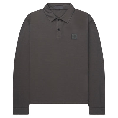 Stone Island Ghost Stone Box Logo LS Polo