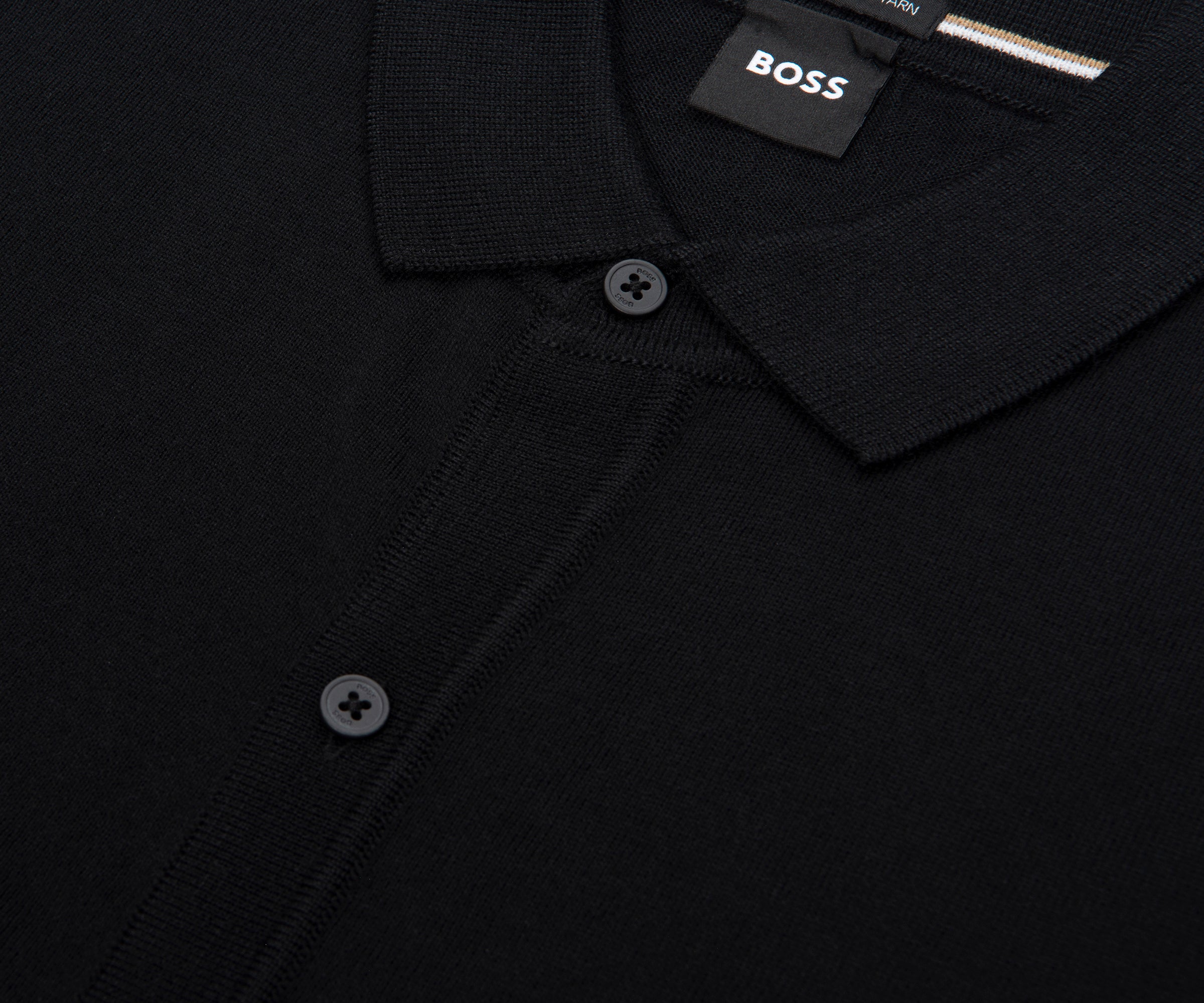 Boss Black Helbert Full Button LS Polo
