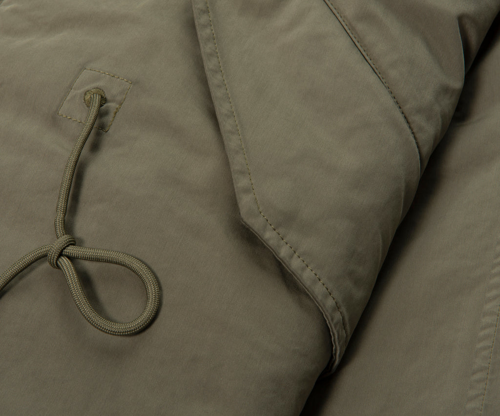 C.P. Company Green Twill Hooded Parka