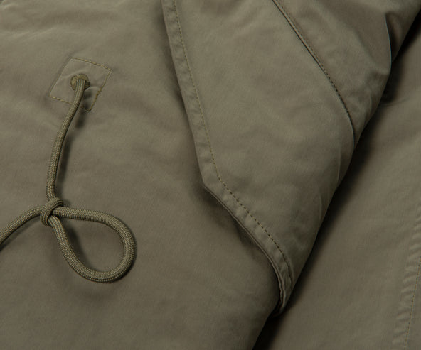 C.P. Company Green Twill Hooded Parka