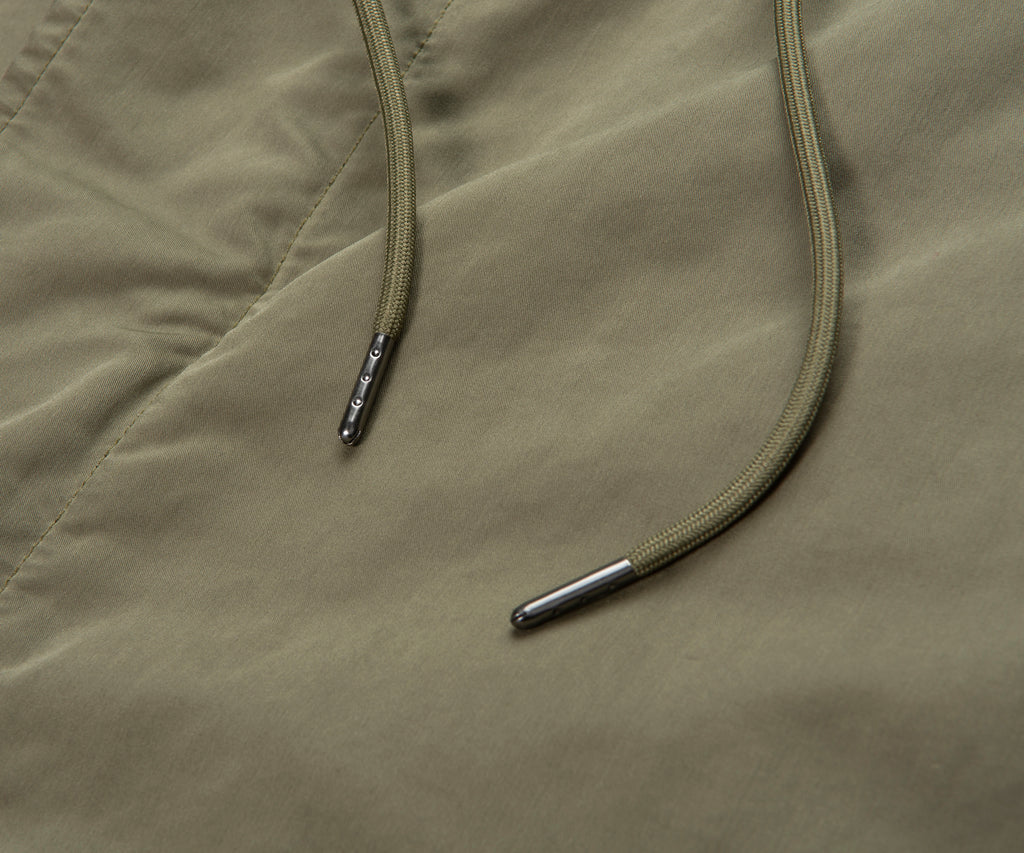 C.P. Company Green Twill Hooded Parka