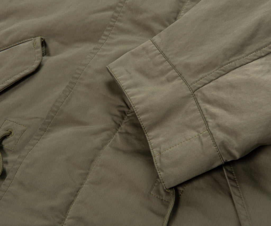 C.P. Company Green Twill Hooded Parka