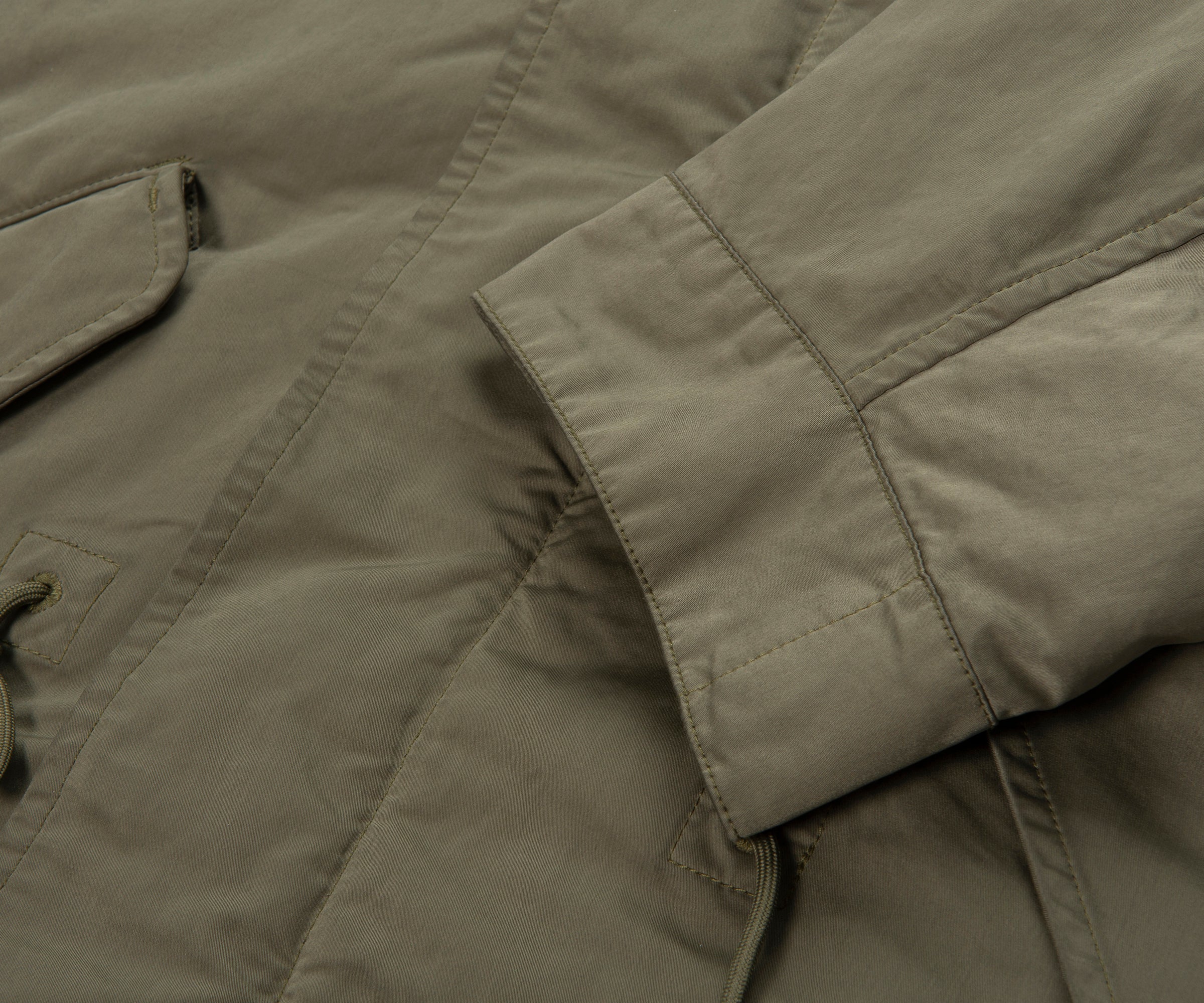 C.P. Company Green Twill Hooded Parka