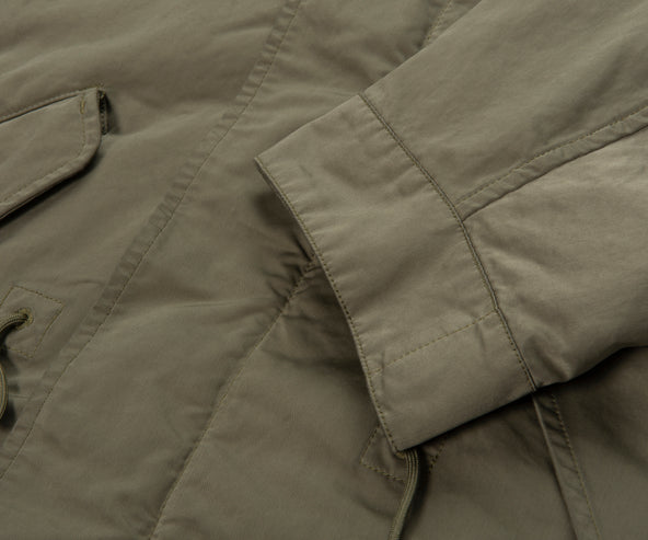 C.P. Company Green Twill Hooded Parka