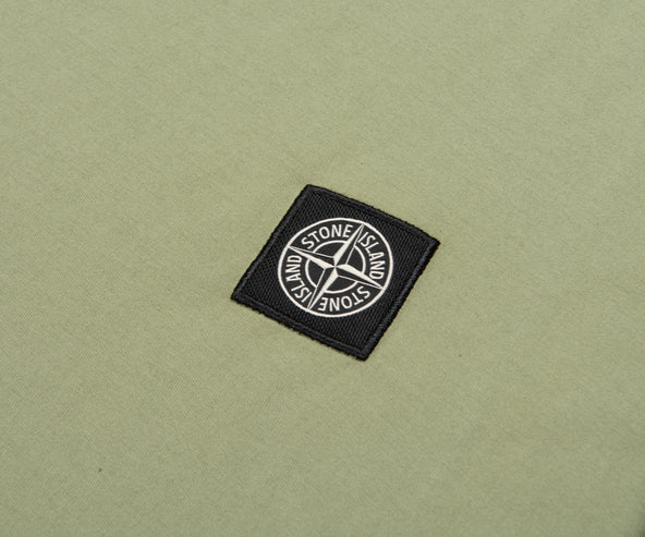 Stone Island Lime Box Logo 2100027 T-Shirt